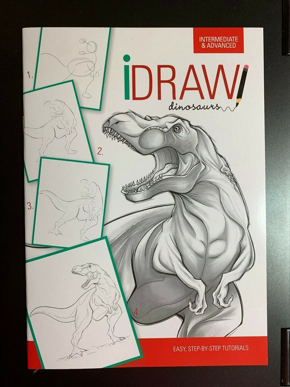 Dinosaur Art Book for Intermediate & Advanced Drawers