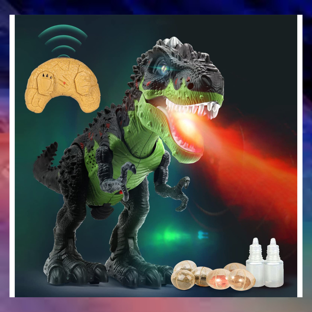 Remote Control Dinosaur Toys for Kids 3-5 5-7 8-12, Big RC Walking Robot T-Rex