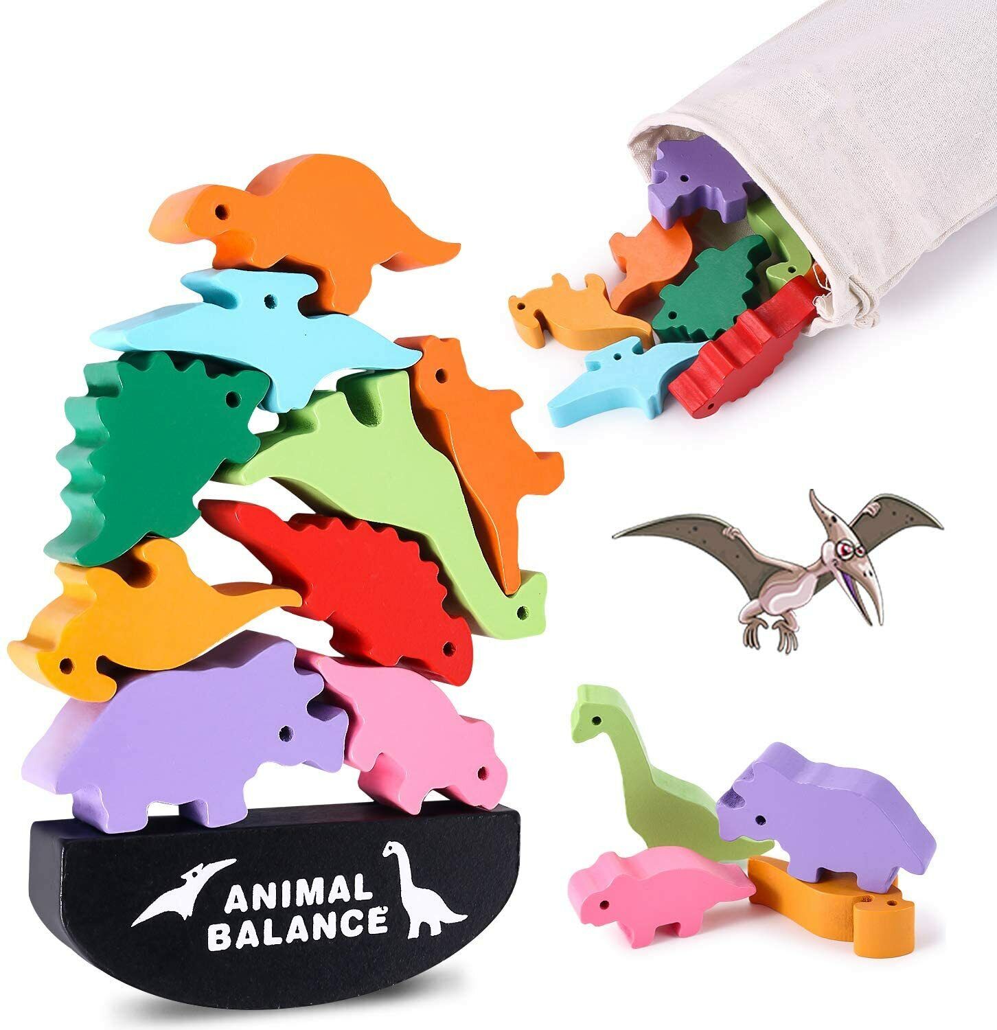Kids Dinosaur Toys for Age 3 4 5 6 7 8 9yr Year Old Boys Girls, Educational Toy