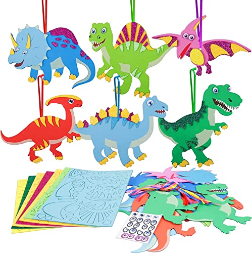 Dinosaur Foam Sticker Crafting Kit for Kids