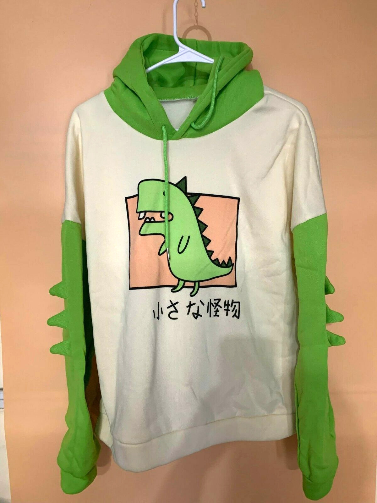 Animated Dinosaur Hoodie XXL for Adults