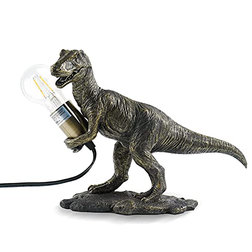 Retro Dinosaur Desk Lamp for Kids Bedrooms