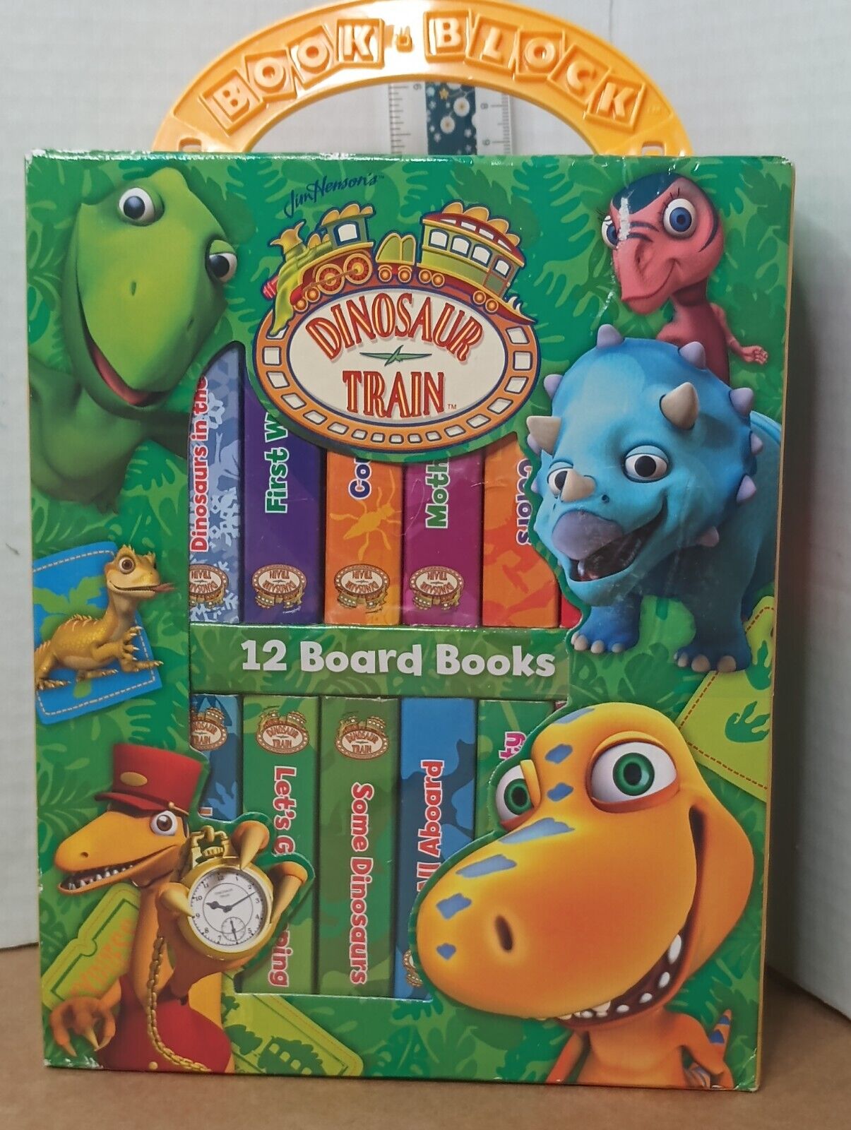 Dinosaur Train 12 Book Block Board Books