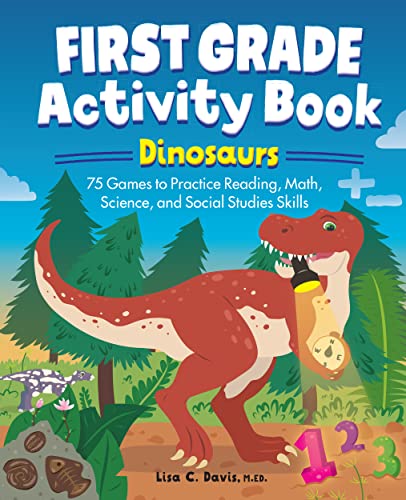 Dinosaur Activity Book for First Graders