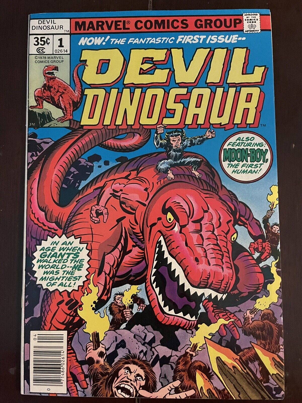 Devil Dinosaur 1  Jack Kirby