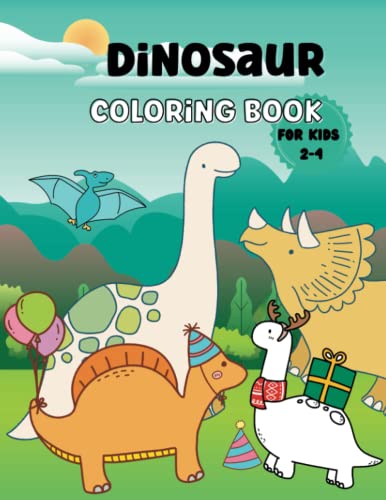 Dino Coloring Book for Kids 2-4: Enhances Skills