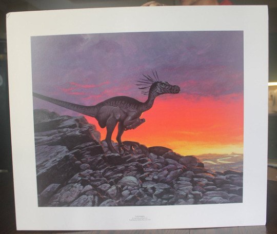 Velociraptor Fine Arts Painting by Barlowe