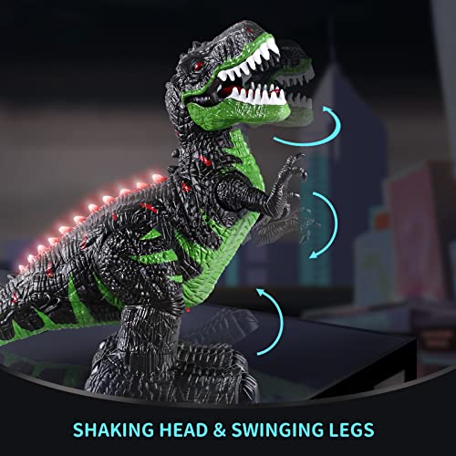 8-Channel T-Rex Dinosaur Toy for Kids
