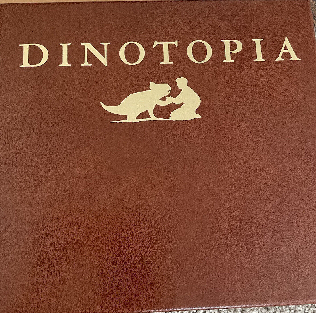 Dinotopia book: Leather bound & Signed