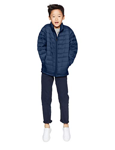 Boys' Packable Puffer Jacket - Lightweight & Water-Resistant