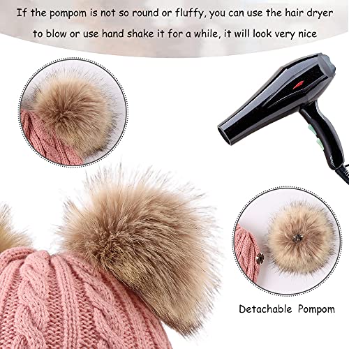 3-Piece Kids Winter Beanie, Scarf, Gloves Set (Deep Pink)