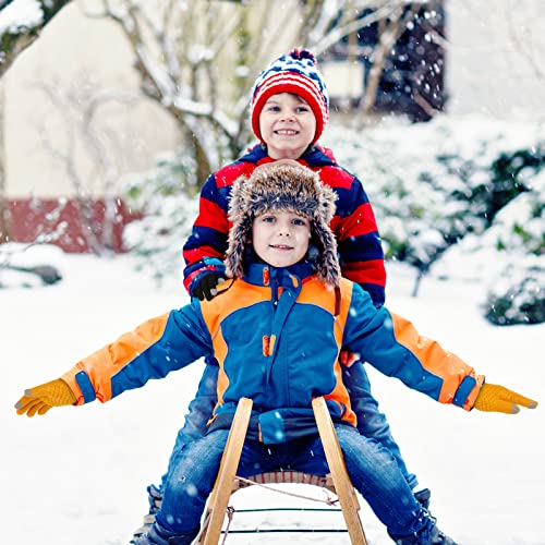 ONESING 3 Pairs Touch Screen Winter Gloves for Kids