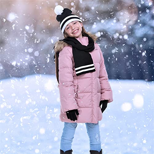 Kids Winter 3-Piece Hat, Scarf, & Glove Set