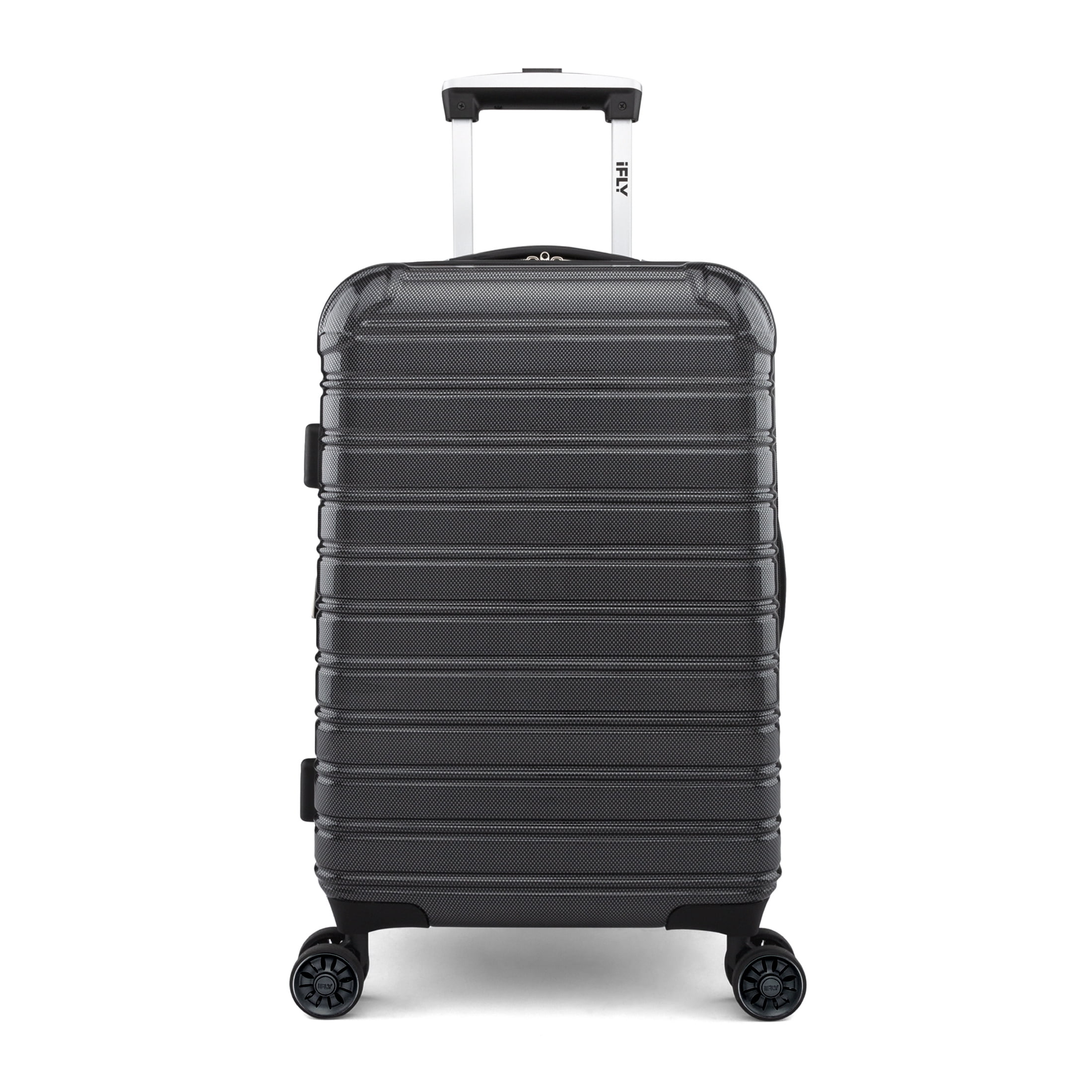 Hard-shell carry-on luggage