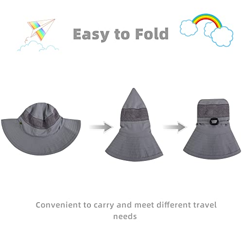 Fynnsure UPF 50+ Adjustable Wide Brim Kids Sun Hat