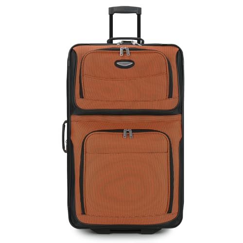 Orange 29-Inch Rolling Luggage