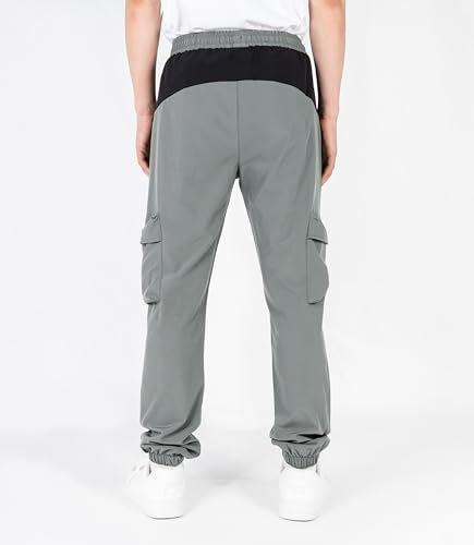 Boys Lightweight Cargo Joggers for Hiking - Size 6-7