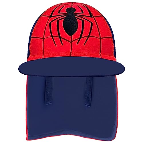 Kids Spider Legionnaires Swim Cap Flap Hat, 2-4 Years