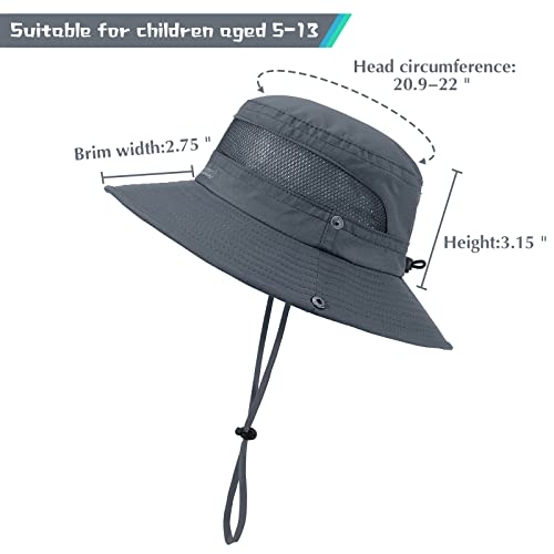 Kids Breathable Sun Hat with UPF 50+ Protection