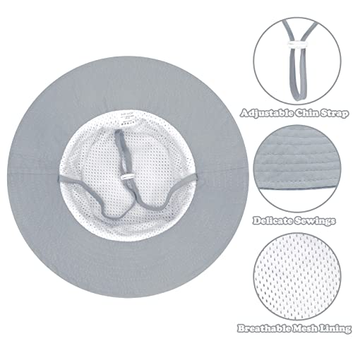 Adjustable UPF 50+ Sun Protection Baby Bucket Hat