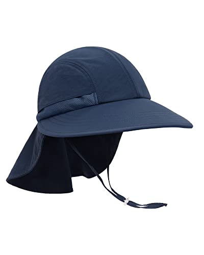 Kids Sun Hat with Neck Flap UPF 50+ UV Protection