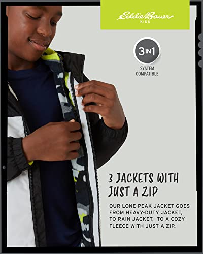 Eddie Bauer Boys' 3-in-1 Waterproof Rain Jacket