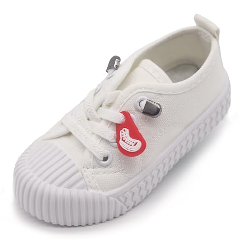 icosylify Kids Canvas Sneakers Unisex Toddler Shoes Comfortable