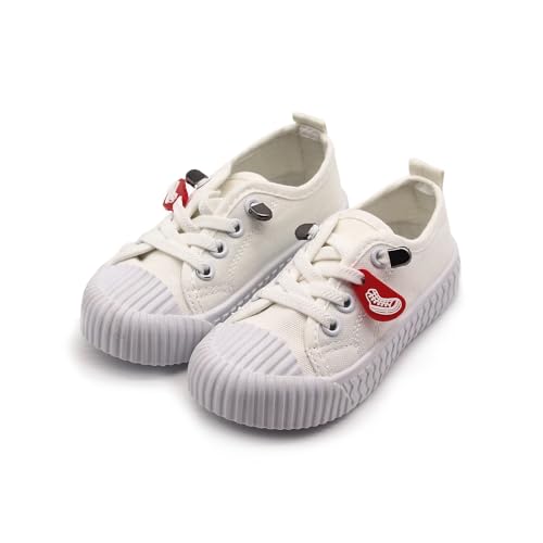 icosylify Kids Canvas Sneakers Unisex Toddler Shoes Comfortable