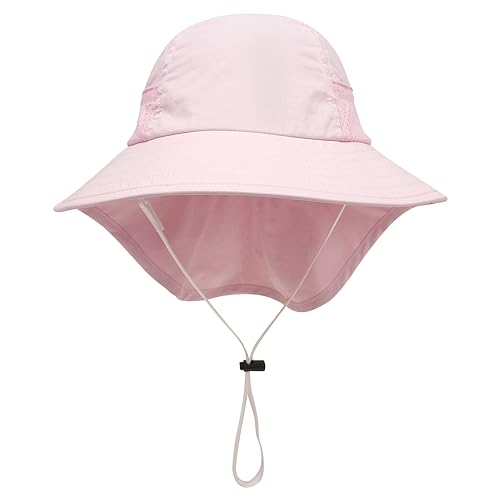 Kids Recreational UV Protection Sun Hat - Pink