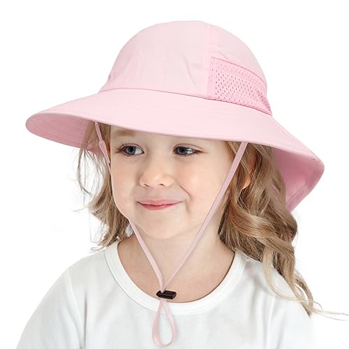 Kids Recreational UV Protection Sun Hat - Pink