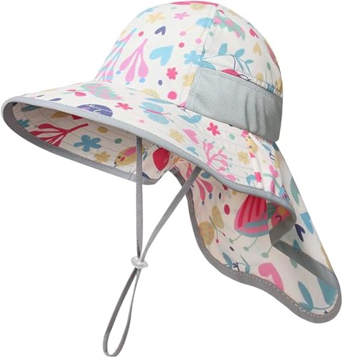 icolor Kids Sun Hat with UPF50+ Protection