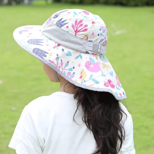 icolor Kids Sun Hat with UPF50+ Protection