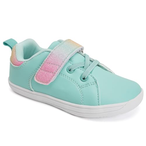 WateLves Kids Wide Barefoot Leather Dress Shoes