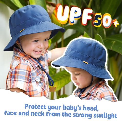 FURTALK Kids Sun Bucket Hat UPF 50+ Beach