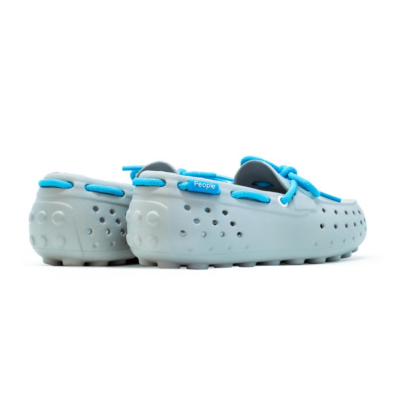 Kids Boat Shoes: Lightweight, Waterproof, Anti-Slip - Polar Grey