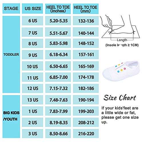 White Canvas Slip-on Sneakers for Kids on the Go