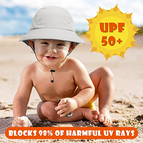 2-Pack UPF 50+ Sun Hats for Kids