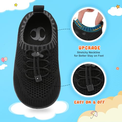 Scurtain Toddler Barefoot Mesh Shoes for Boys & Girls