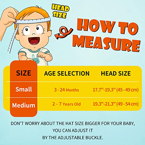 2-Pack UPF 50+ Sun Hats for Kids