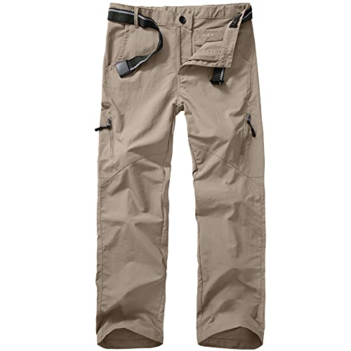 Youth Cargo Pants for Boys, Outdoor Travel Ready