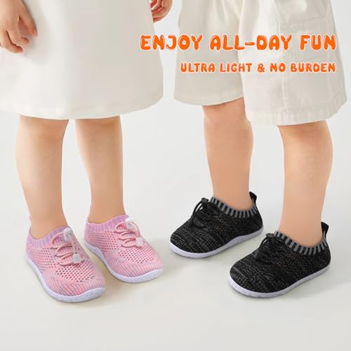 Scurtain Toddler Barefoot Mesh Shoes for Boys & Girls