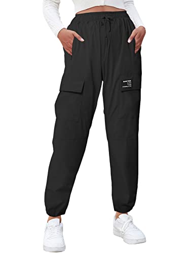 Girl's Lightweight Quick Dry Cargo Jogger Pants