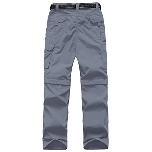 Kids Convertible Hiking Pants: Lightweight Quick Dry Cargo