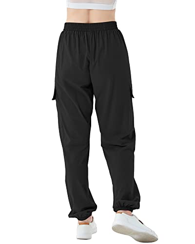 Girl's Lightweight Quick Dry Cargo Jogger Pants