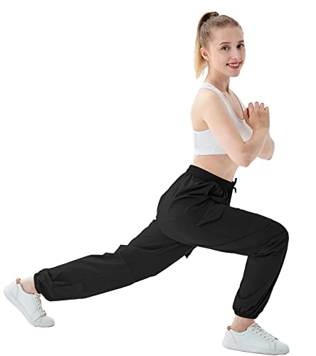 Girl's Lightweight Quick Dry Cargo Jogger Pants