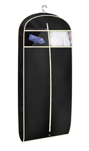 Men's 43" Garment Suit Cover - Black