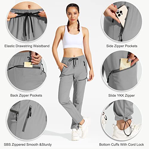 Kids Quick Dry Hiking Cargo Pants with UPF 50+