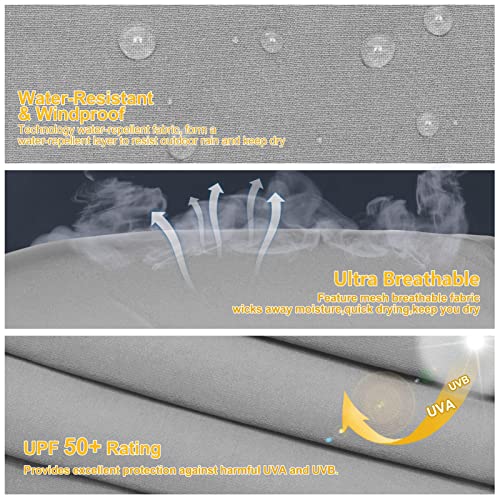 Kids Quick Dry Hiking Cargo Pants with UPF 50+