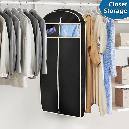 Men's 43" Garment Suit Cover - Black