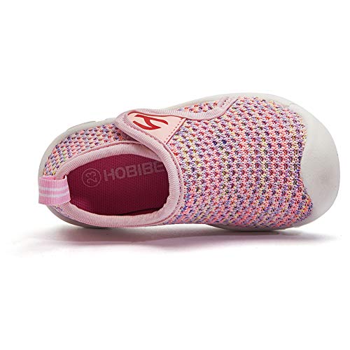 Lightweight Breathable Kids Tennis Shoes - Pink (Toddler 6)